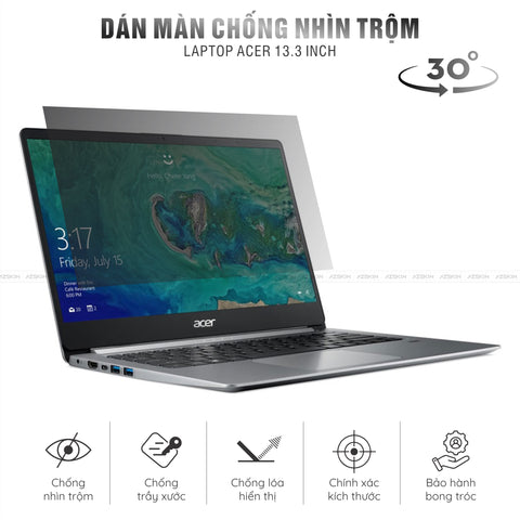 Miếng Dán Chống Nhìn Trộm Laptop Acer 13.3 inch