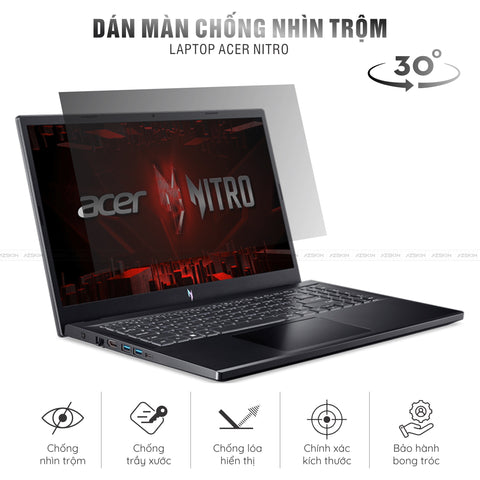 Miếng Dán Chống Nhìn Trộm Laptop Acer Nitro