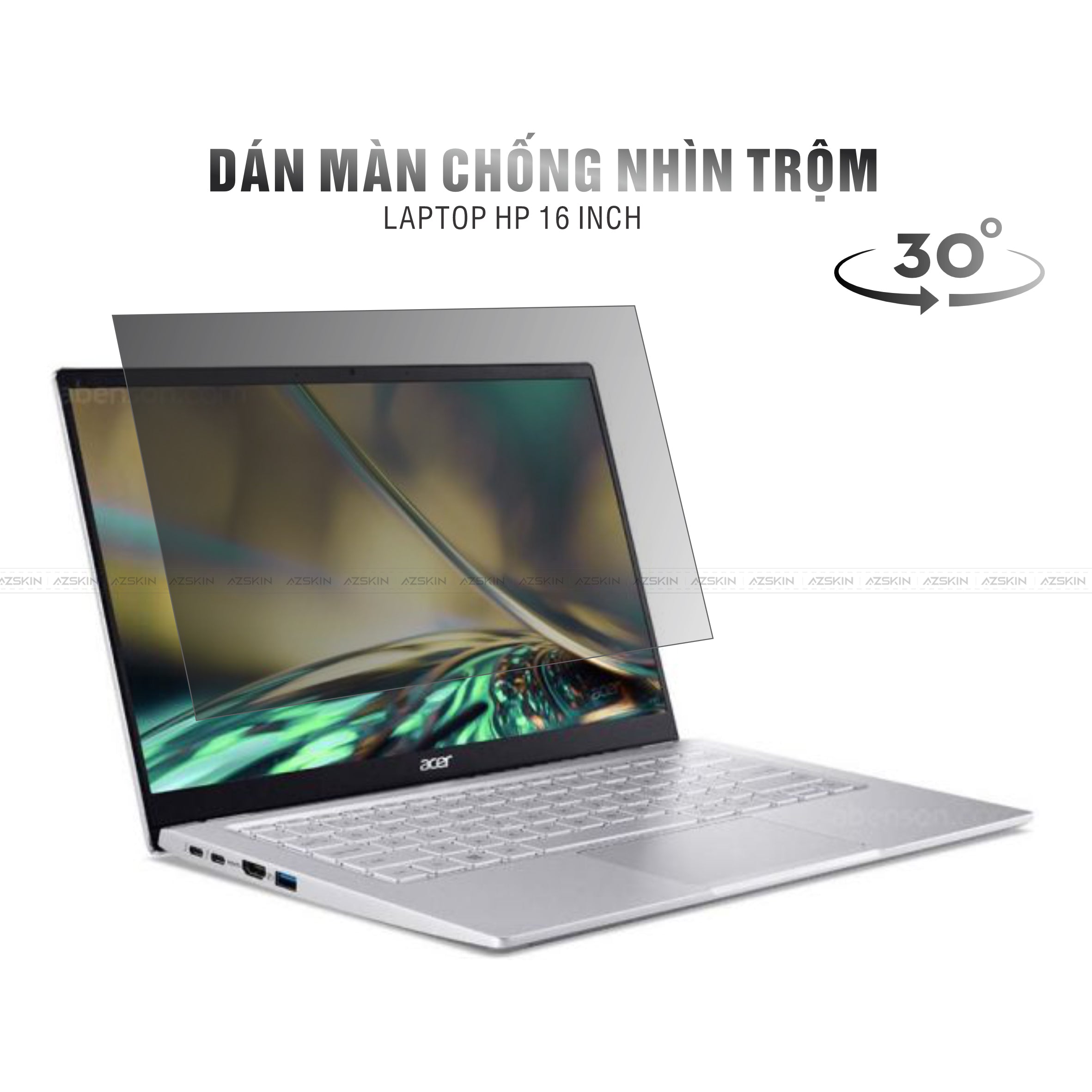 Miếng Dán Chống Nhìn Trộm Laptop HP 16 inch