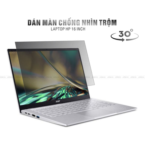 Miếng Dán Chống Nhìn Trộm Laptop HP 16 inch