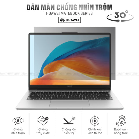 Miếng Dán Chống Nhìn Trộm Laptop Huawei Matebook Series