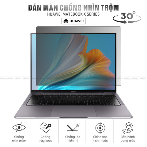Miếng Dán Chống Nhìn Trộm Laptop Huawei Matebook X Series