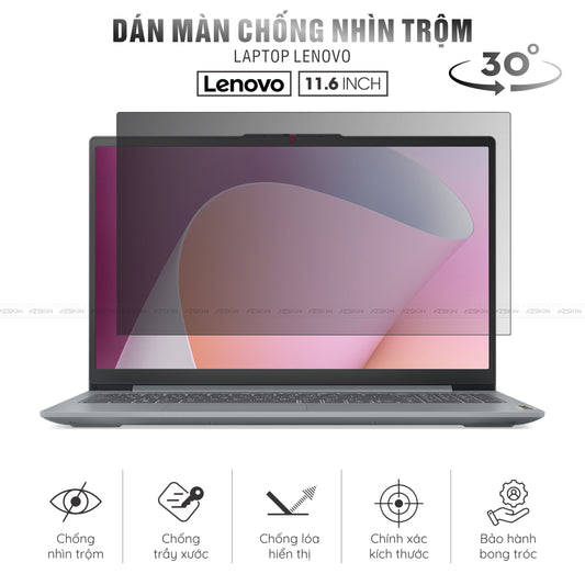 Miếng Dán Chống Nhìn Trộm Laptop Lenovo 11.6 inch