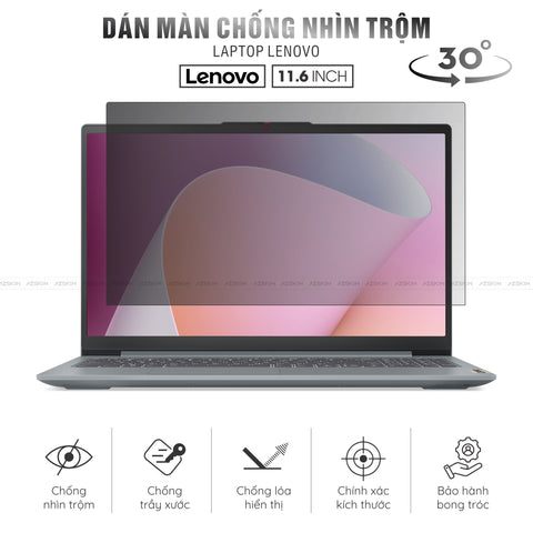 Miếng Dán Chống Nhìn Trộm Laptop Lenovo 11.6 inch