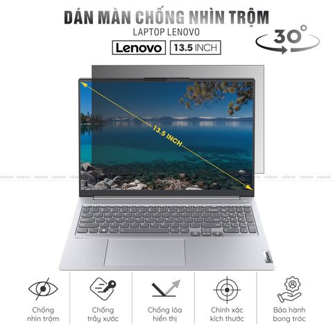 Miếng Dán Chống Nhìn Trộm Laptop Lenovo 13.5 inch