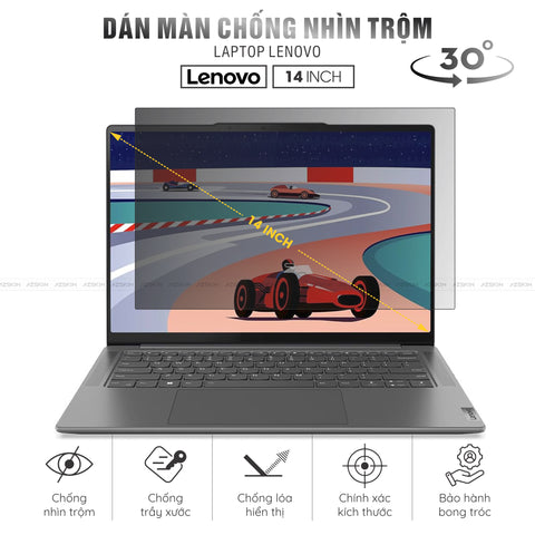 Miếng Dán Chống Nhìn Trộm Laptop Lenovo 14 inch
