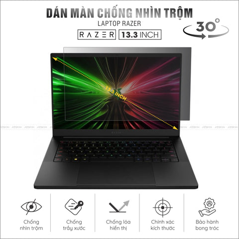 Miếng Dán Chống Nhìn Trộm Laptop Razer 13.3 inch