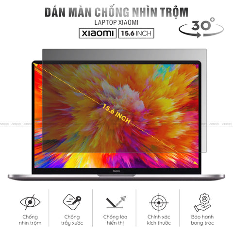 Miếng Dán Chống Nhìn Trộm Laptop Xiaomi 15.6 inch