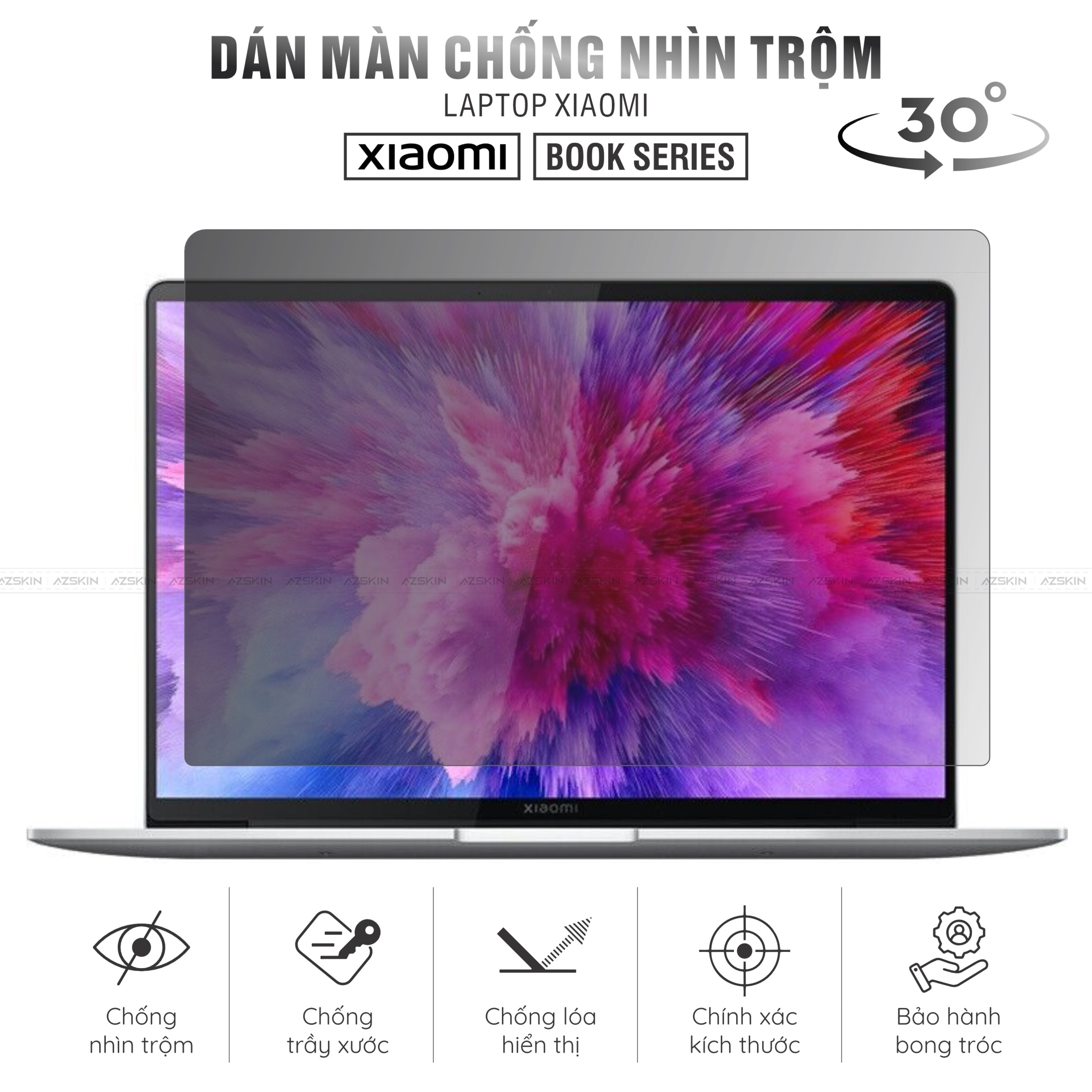 Miếng Dán Chống Nhìn Trộm Laptop Xiaomi Book Series