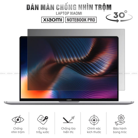 Miếng Dán Chống Nhìn Trộm Laptop Xiaomi NoteBook Pro
