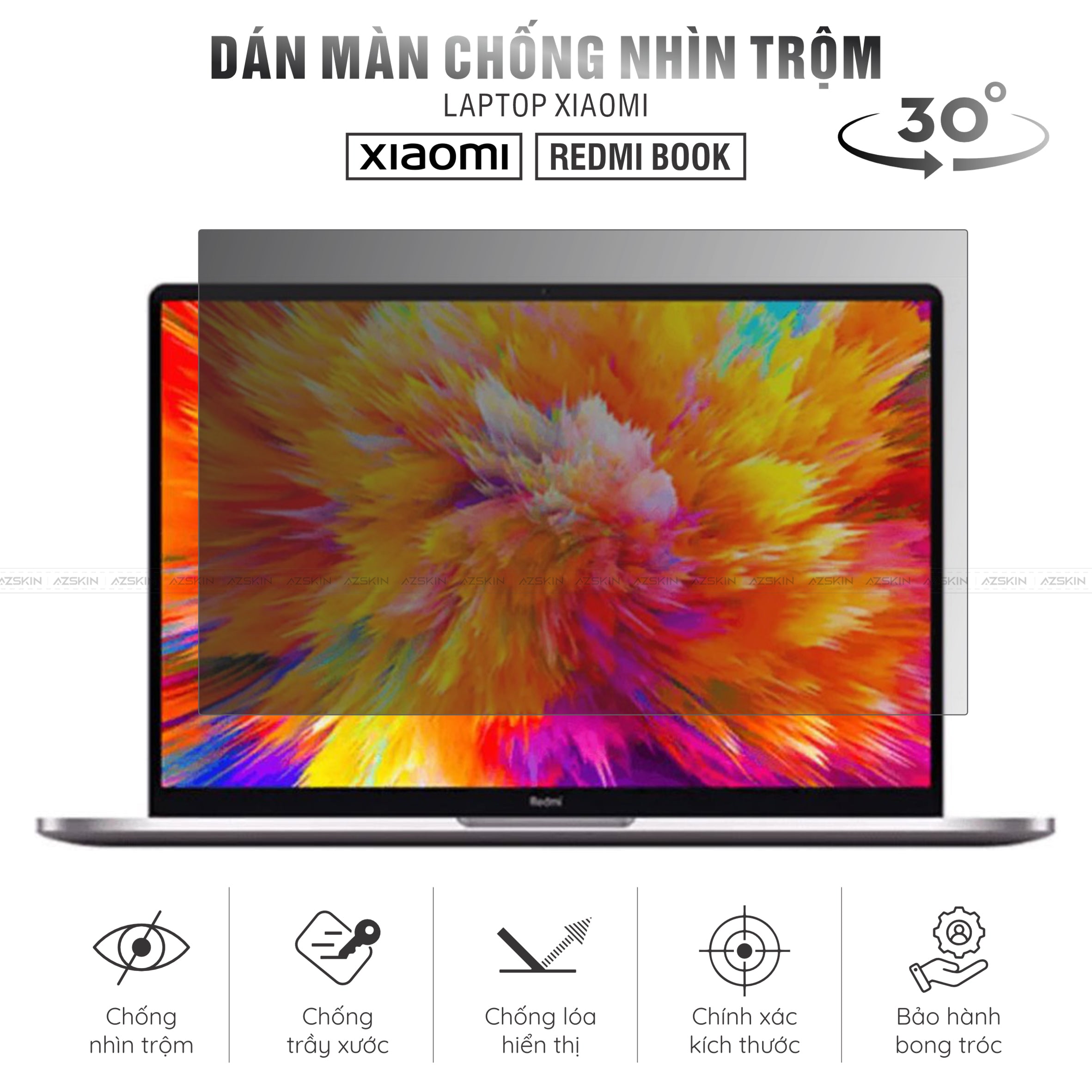 Miếng Dán Chống Nhìn Trộm Laptop Xiaomi Redmi Book Series