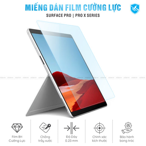 Miếng Dán Film Cường Lực Laptop Surface Pro | Pro X Series