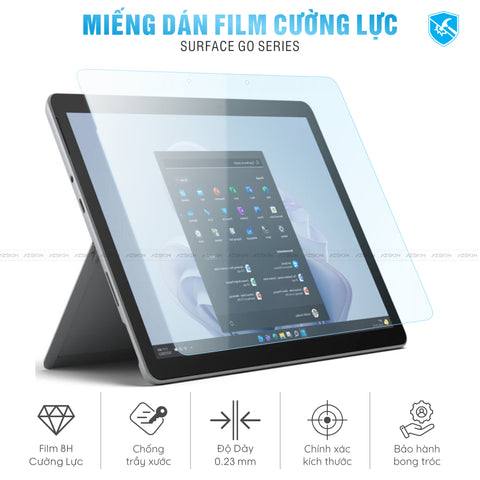 Miếng Dán Film Cường Lực Laptop Surface GO Series