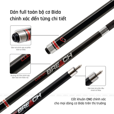 Dịch Vụ Dán PPF Cơ Bida - Bọc Gậy Bida Chống Trầy Xước