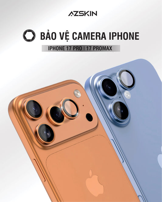 Ốp Kính Bảo Vệ Camera IPhone 17 Pro | Pro Max