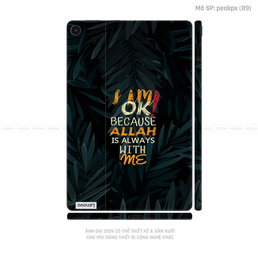 Dán Skin Máy Tính Bảng Lenovo Pad Series Hình Typography | peakpx-(89)