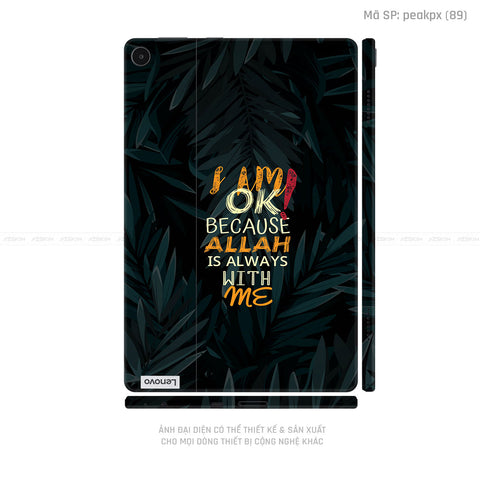 Dán Skin Máy Tính Bảng Lenovo Pad Series Hình Typography | peakpx-(89)