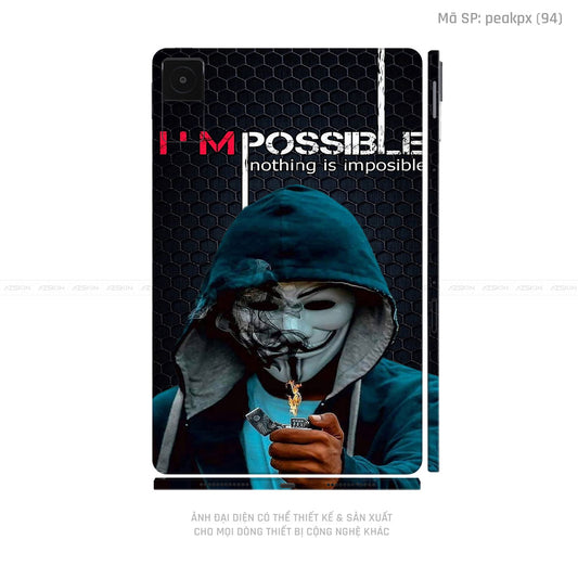 Dán Skin Máy Tính Bảng Xiaomi Mipad Hình TYPOGRAPHY | Peakpx2