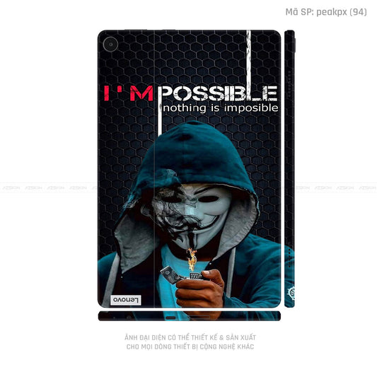 Dán Skin Máy Tính Bảng Lenovo Pad Series Hình Typography | peakpx-(94)