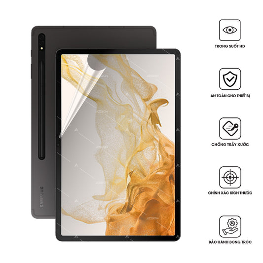 Miếng Dán Màn Hình Galaxy Tab S8 Series - Màn Trong Suốt Pet HD