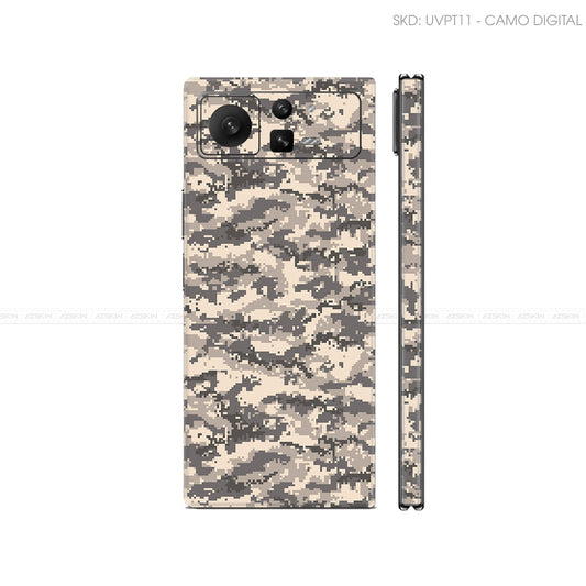 Dán Skin Điện Thoại Xiaomi Mix Fold Series Vân Nổi Camo Digital Sa Mạc | UVPT11