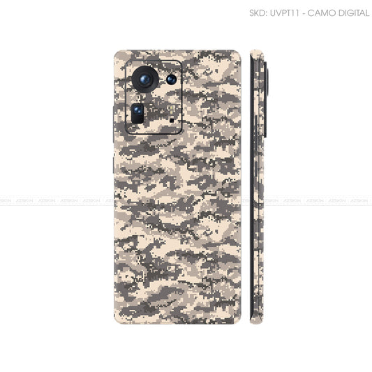 Dán Skin Điện Thoại Xiaomi Mi Mix Series Vân Nổi Camo Digital Sa Mạc | UVPT11