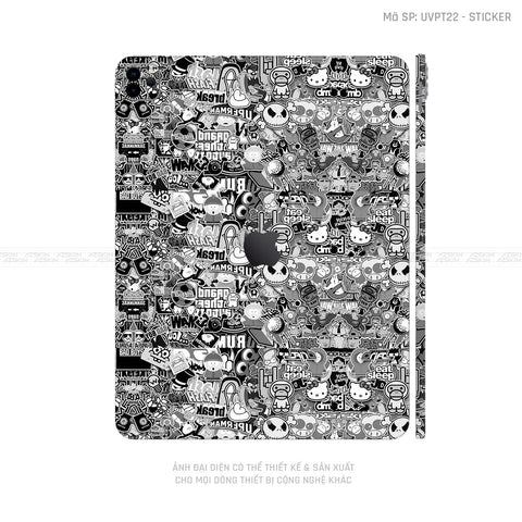 Dán Skin IPad Pro Series Vân Nổi Sticker 02
