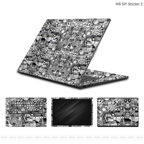 Dán Skin Laptop Surface Sticker 02 | UVPT22