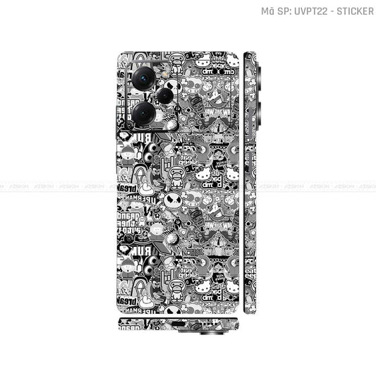 Dán Skin POCO Series Vân Nổi Sticker 02 | UVPT22