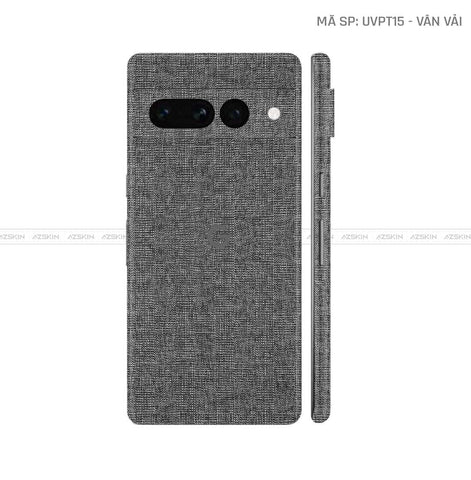 Dán Skin Google Pixel 8 Series Vân Vải Xám | UVPT15