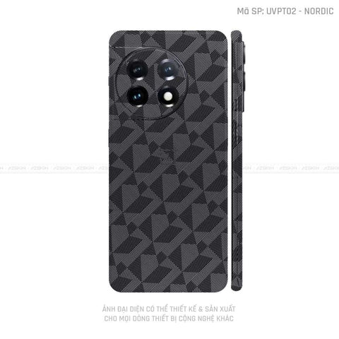 Dán Skin Oneplus 12 Series Vân Nordic Xám | UVPT02