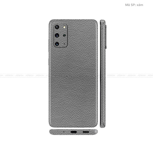 Dán Skin Galaxy S20 Series Vân Da Xám | UVPT13