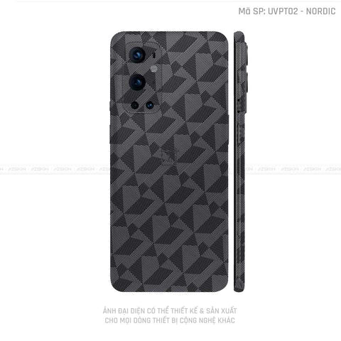 Dán Skin Oneplus 8/9 Series Vân Nordic Xám | UVPT02