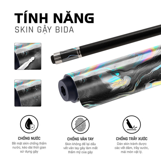 Tính năng của skin dán gậy bida